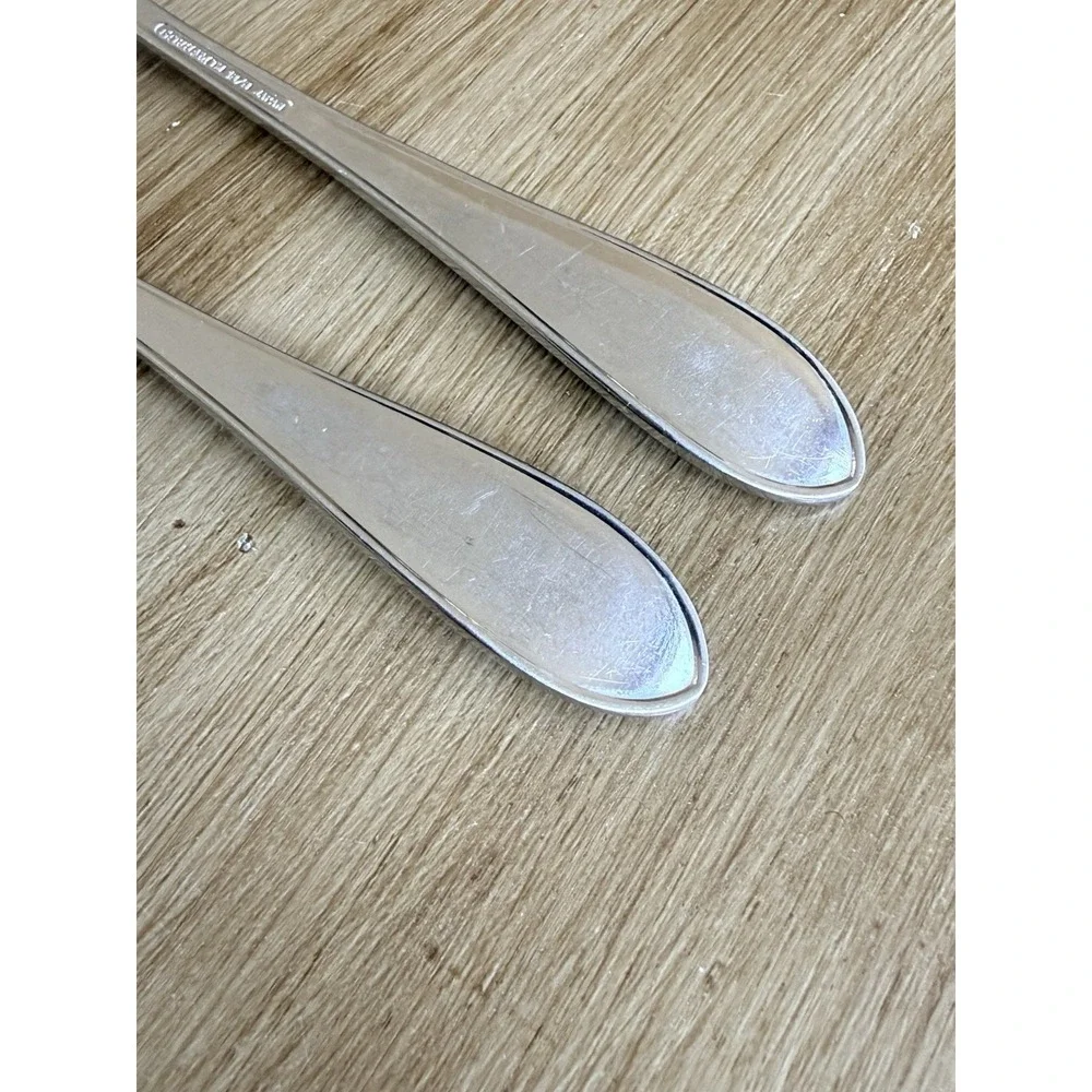 Gorham Georgetown NEW Stainless 18/8 Flatware Japan 2 Salad Forks 6 7/8